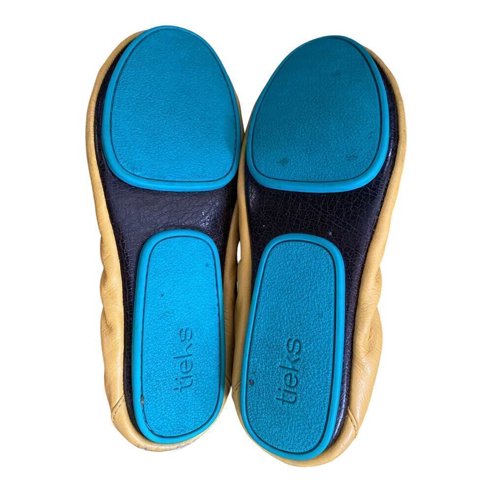 Tieks by Gavrieli  Womens US 6 Mustard Yellow Casual Comfy Ballet  Leather Flats - Picture 10 of 14